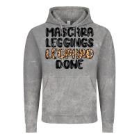 Cloud Rock mascara leopard done Vintage Hoodie - MaliasSmallBusiness
