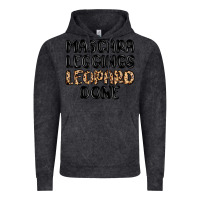 Vintage Black mascara leopard done Vintage Hoodie - MaliasSmallBusiness