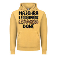 Vintage Mustard mascara leopard done Vintage Hoodie - MaliasSmallBusiness