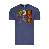 Vintage Denim grinch hand cma nurse Vintage Tee - NancyCooperArtShop