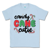 Dusty Blue candy cane cutie Classic Tee - MaliasSmallBusiness