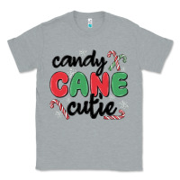 Heather Grey candy cane cutie Classic Tee - MaliasSmallBusiness