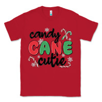 Red candy cane cutie Classic Tee - MaliasSmallBusiness