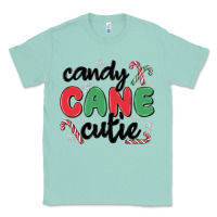 Seafoam candy cane cutie Classic Tee - MaliasSmallBusiness