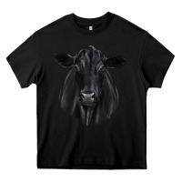 Black black angus Heavy Core Tee - JahusDesignShop
