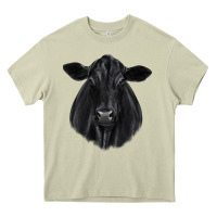 Mossy black angus Heavy Core Tee - JahusDesignShop