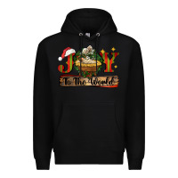 Black joy to the world Premium Hoodie - CowGirlArtShop