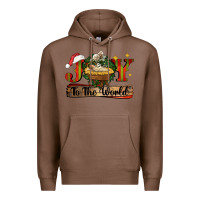 Chestnut joy to the world Premium Hoodie - CowGirlArtShop