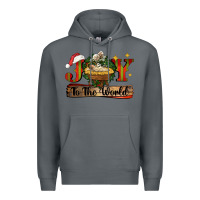 Rock joy to the world Premium Hoodie - CowGirlArtShop