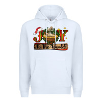 White joy to the world Premium Hoodie - CowGirlArtShop