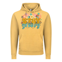 Vintage Mustard stay groovy Vintage Hoodie - MaliasSmallBusiness
