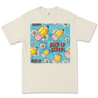Bone back to school seamless pattern Premium Tee - BundleAndBundleShop