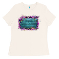 Bone Aztec Wood Leopard Frame Ladies Tee - Bettercallsaul