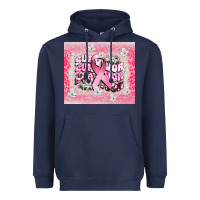 Navy survivor cancer awareness Heavyweight Hoodie - CowGirlArtShop