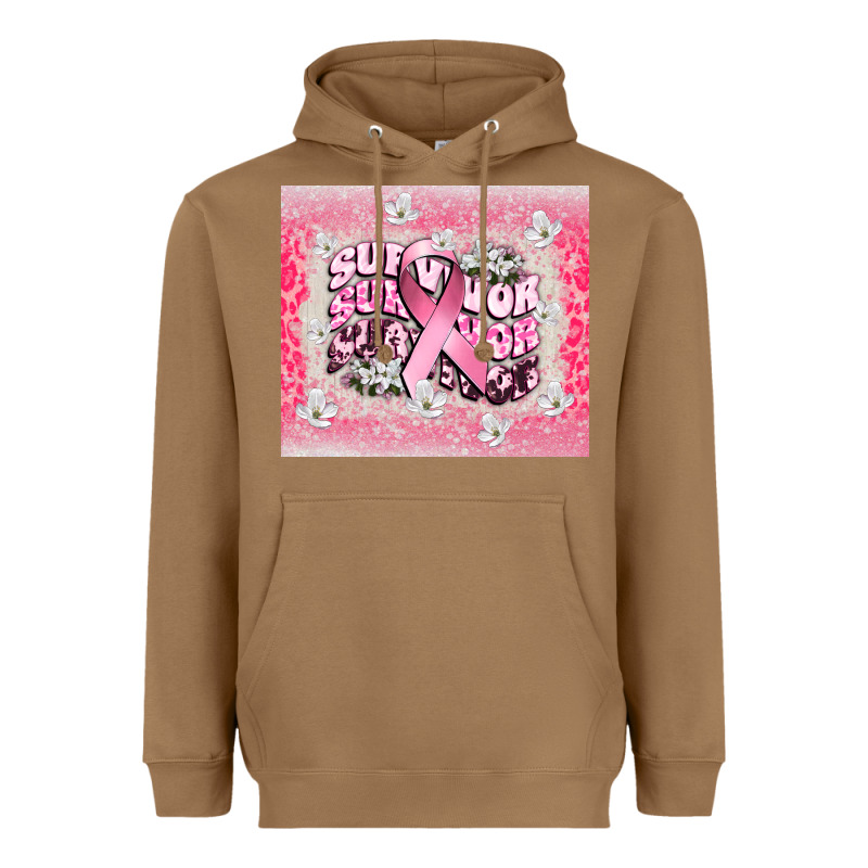 Survivor Cancer Awareness Heavyweight Hoodie by CowGirlArtShop | Teevron