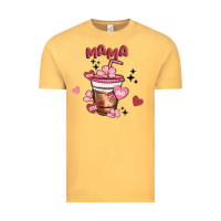 Vintage Mustard mama coffee cups Vintage Tee - MaliasSmallBusiness