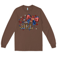 Chestnut cute american girl Long Sleeve Tee - JahusDesignShop