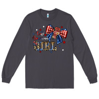 Smoke cute american girl Long Sleeve Tee - JahusDesignShop