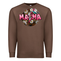 Chestnut Mama lightning bolt Mother's Day Premium Sweatshirt - CowGirlArtShop