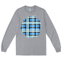 Winter Tartan Patch Long Sleeve Tee | Teevron