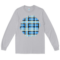 Moon Dust Winter Tartan Patch Long Sleeve Tee - BundleAndBundleShop