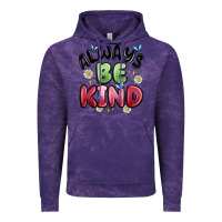 Cloud Purple always be kind Vintage Hoodie - MaliasSmallBusiness
