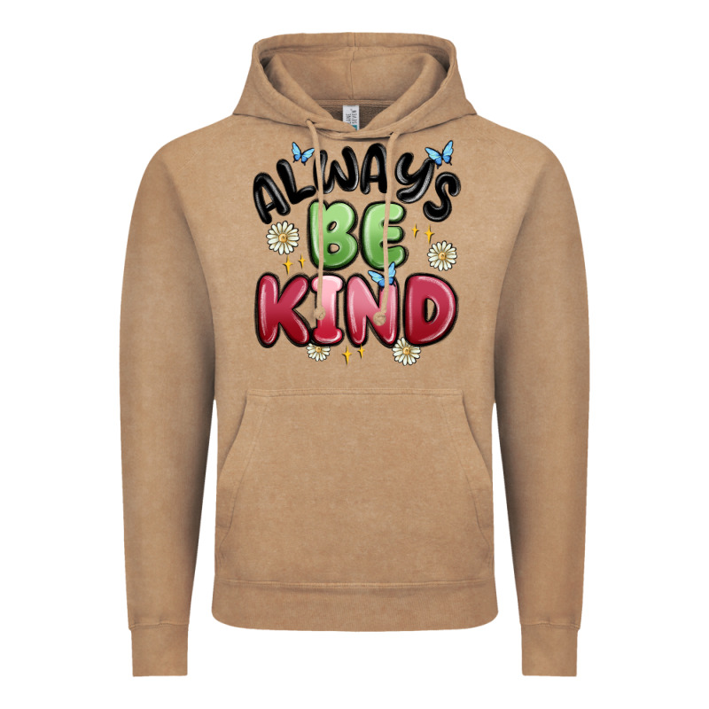 Always Be Kind Vintage Hoodie by MaliasSmallBusiness | Teevron