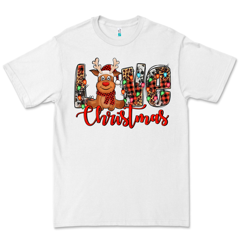 Love Christmas Reindeer Premium Tee by Jasminsmagicworld | Teevron