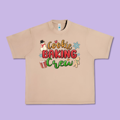 Cookie Baking Crew Urban Heavy Tee Designed By Maliassmallbusiness