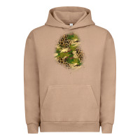 Pigment Burro camouflage and leopard patch  1 Urban Hoodie - BundleAndBundleShop
