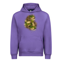Tulip camouflage and leopard patch  1 Urban Hoodie - BundleAndBundleShop