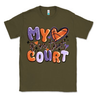 My Heart Is On That Court Classic Tee | Teevron