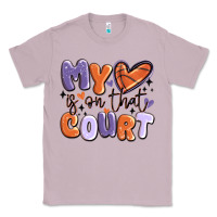 Lilac my heart is on that court Classic Tee - MaliasSmallBusiness