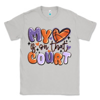 Moon Dust my heart is on that court Classic Tee - MaliasSmallBusiness