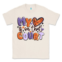 Natural my heart is on that court Classic Tee - MaliasSmallBusiness