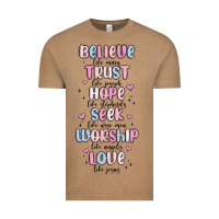 Vintage Coffee believe like mary trust like joseph valentine s da Vintage Tee - MaliasSmallBusiness