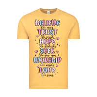 Vintage Mustard believe like mary trust like joseph valentine s da Vintage Tee - MaliasSmallBusiness
