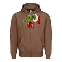 Chestnut Christmas Character Zipper Hoodie - NancyCooperArtShop