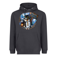 Smoke hello winter Heavyweight Hoodie - CowGirlArtShop