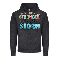 Vintage Black stronger than the storm Vintage Hoodie - MaliasSmallBusiness