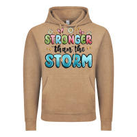 Vintage Coffee stronger than the storm Vintage Hoodie - MaliasSmallBusiness