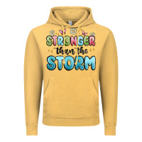 Vintage Mustard stronger than the storm Vintage Hoodie - MaliasSmallBusiness