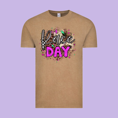 Race Day Vintage Tee Designed By Jahusdesignshop