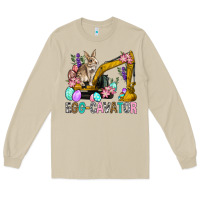 Mushroom Egg Cavator Easter Long Sleeve Tee - BundleAndBundleShop