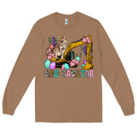 Toasted Coconut Egg Cavator Easter Long Sleeve Tee - BundleAndBundleShop