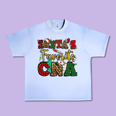 Santas Favorite Cna Christmas Urban Heavy Tee Designed By Nancycooperartshop