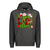 Charcoal Heather lpn licensed practical claus Premium Hoodie - CowGirlArtShop