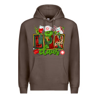 Coffee lpn licensed practical claus Premium Hoodie - CowGirlArtShop