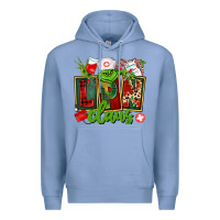Colony Blue lpn licensed practical claus Premium Hoodie - CowGirlArtShop