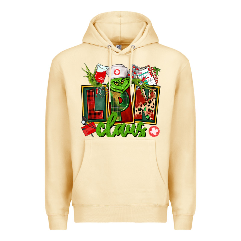 Lpn Licensed Practical Claus Premium Hoodie by CowGirlArtShop | Teevron